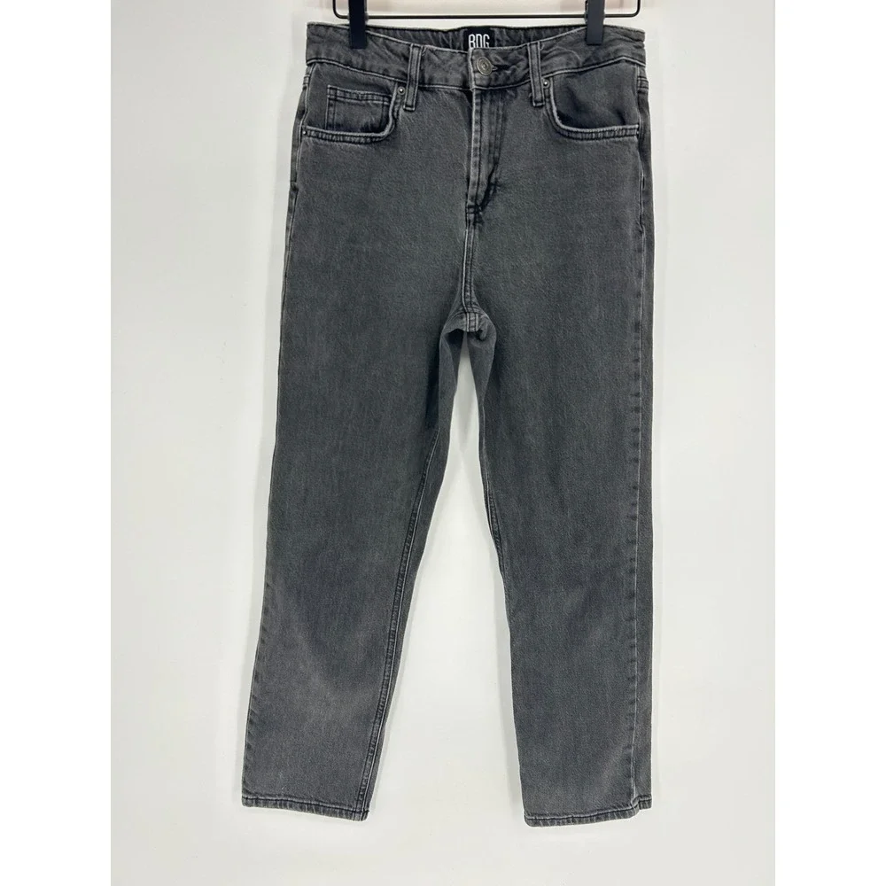 Urban Outfitters BDG Men's Straight Kick Jeans In Washed Black- Size 28 Grunge